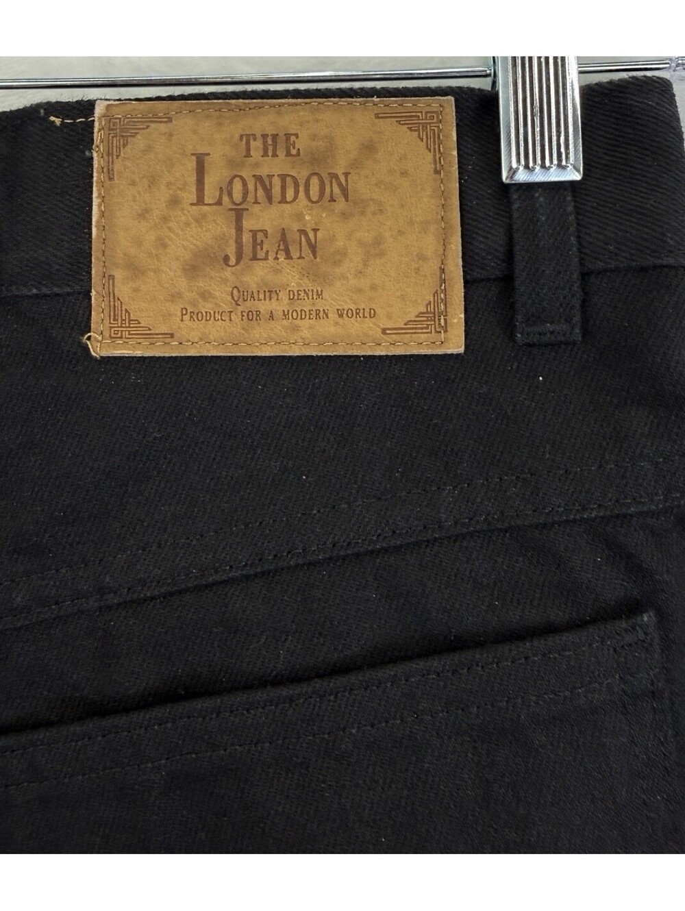 Vintage 80s Women Jeans 8 Moda Intl High Rise Mom Black Made In USA 100% Cotton